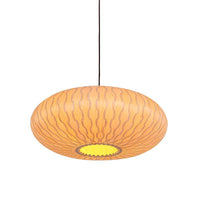 3 Heads Lantern Chandelier Lighting Chinese Wood Ceiling Suspension Lamp in Beige - Rebooters