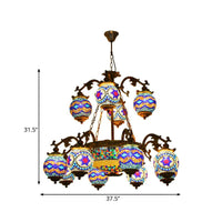 4/9/13 Bulbs Chandelier Lighting Traditional Radial Fixture - Rebooters
