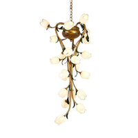 American Flower Chandelier Lighting Fixture 21 Heads LED Light - Rebooters
