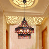 Lantern Living Room Chandelier Lamp Bohemian Metal Pendant - Rebooters