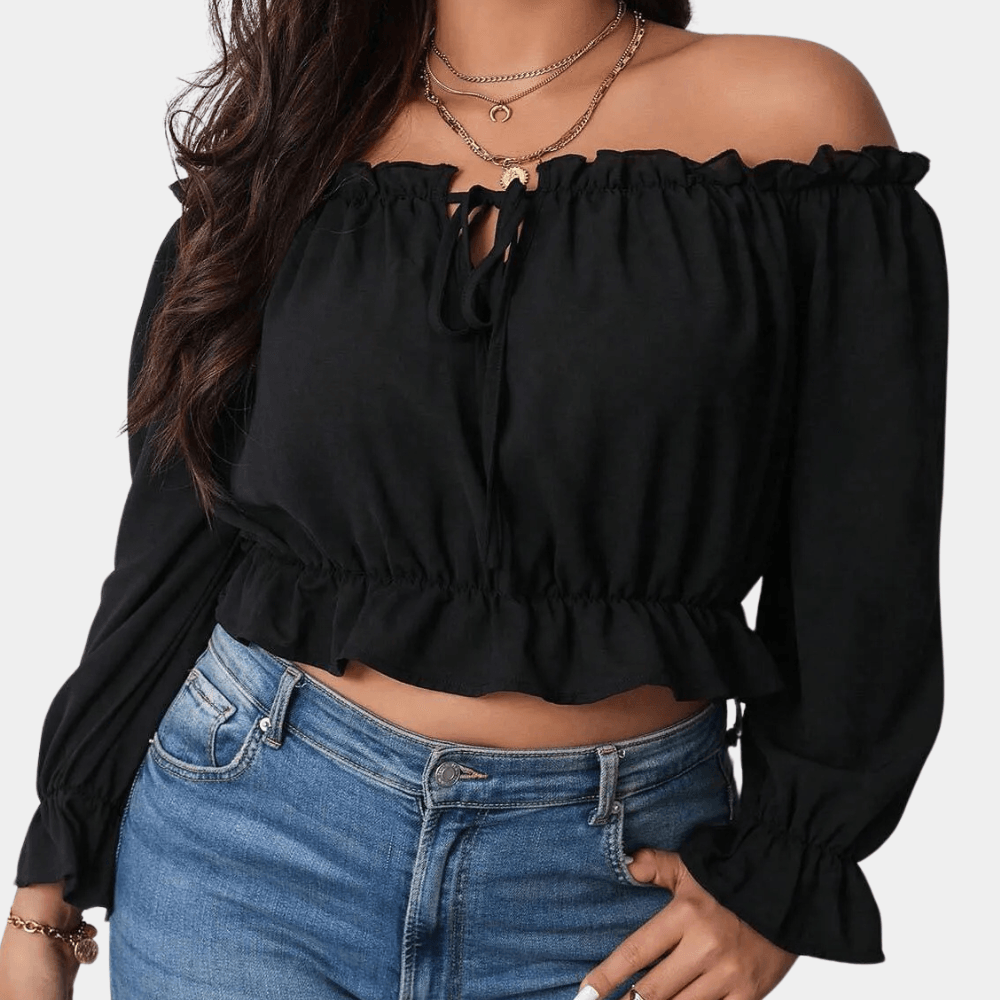 Elegant Women's Ruched Top - Lightweight Breathable Staple Rebooters Womens Shirts