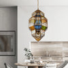 3-Head Gourd Chandelier Lighting Arab Brass Finish Lamp - Rebooters