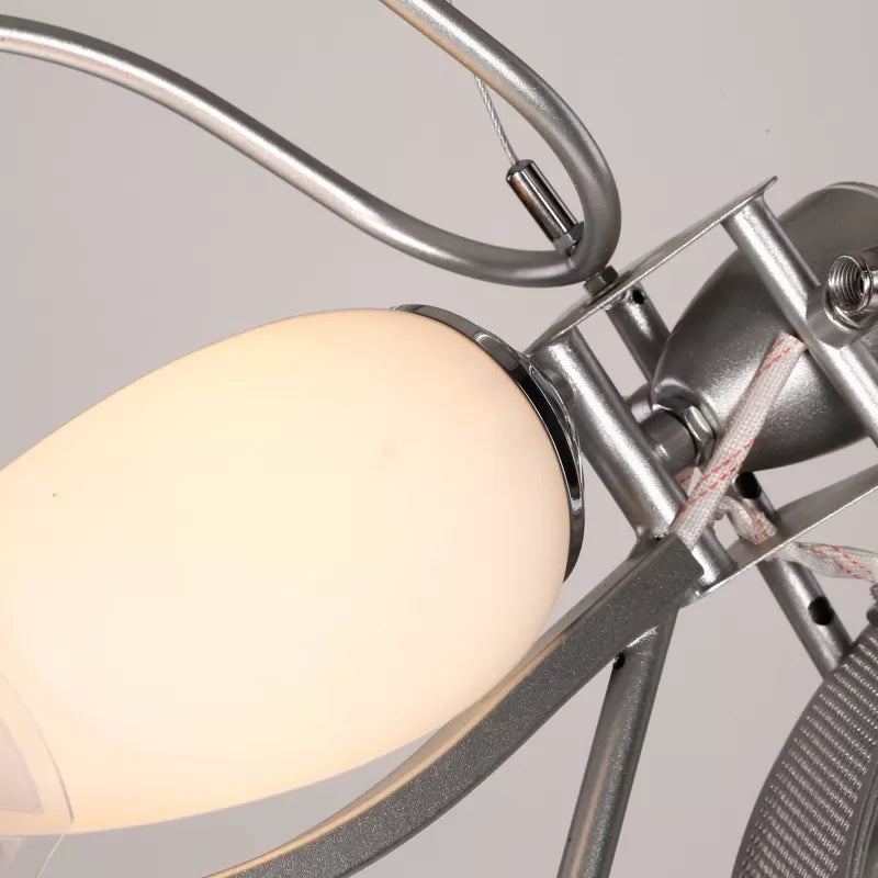 Monochrome Bicycle Pendant Light Modern Stylish Metal Hanging Light for Shop - Rebooters