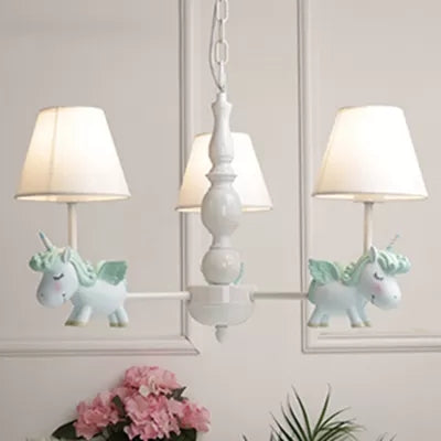 Flying Unicorn Suspension Light Nordic Stylish Metal Hanging Light - Rebooters