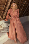 Kayleigh Women's Long Cover-Up with Adjustable Tie Waist - Rebooters -Women's Dresses