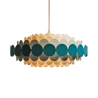 Acrylic Oval Chandelier Lighting Contemporary Led Pendant Lamp - Rebooters