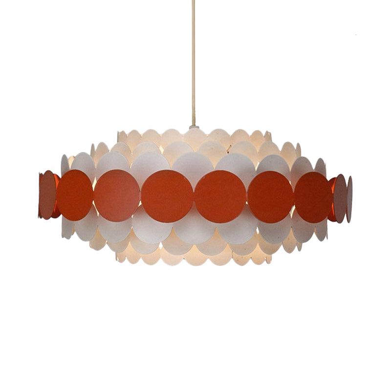 Acrylic Oval Chandelier Lighting Contemporary Led Pendant Lamp - Rebooters