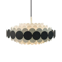 Acrylic Oval Chandelier Lighting Contemporary Led Pendant Lamp - Rebooters