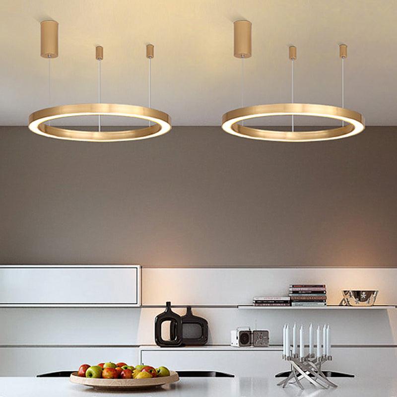 1/3 Lights Living Room Chandelier with Sphere Metal Shade - Rebooters