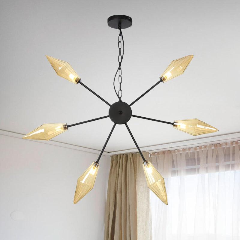 6/9/12 Lights Chandelier Lamp Industrial Sputnik Ceiling Light - Rebooters