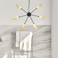 6/9/12 Lights Chandelier Lamp Industrial Sputnik Ceiling Light - Rebooters