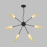6/9/12 Lights Chandelier Lamp Industrial Sputnik Ceiling Light - Rebooters