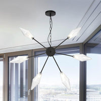 6/9/12 Lights Chandelier Lamp Industrial Sputnik Ceiling Light - Rebooters