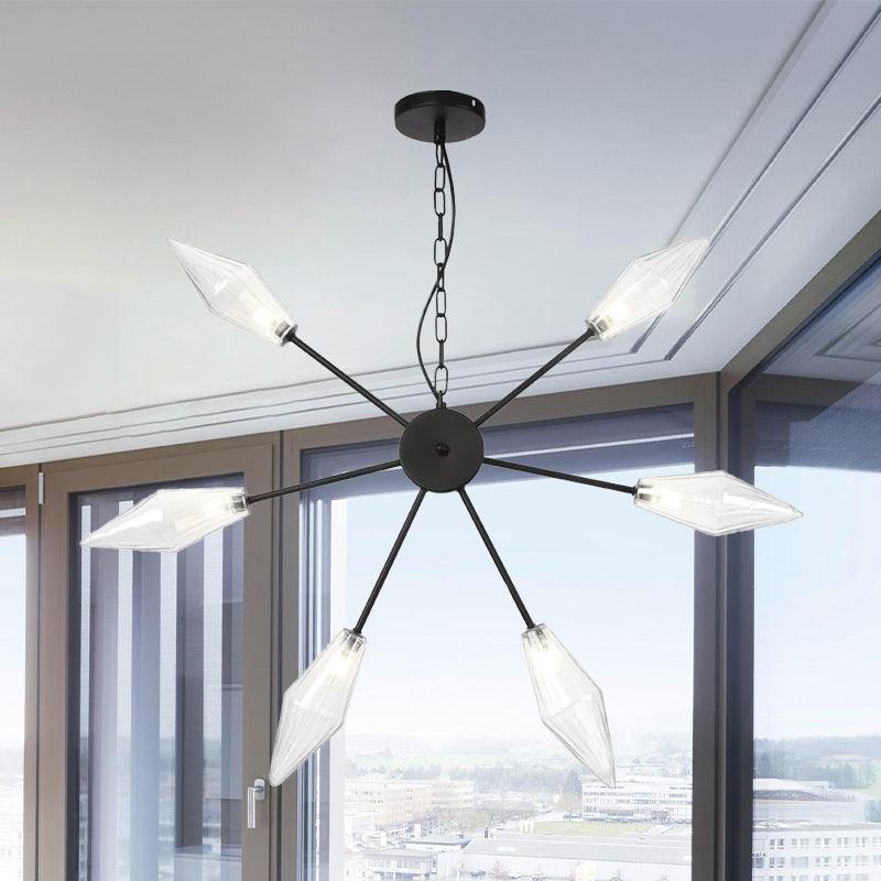 6/9/12 Lights Chandelier Lamp Industrial Sputnik Ceiling Light - Rebooters