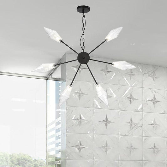 6/9/12 Lights Chandelier Lamp Industrial Sputnik Ceiling Light - Rebooters