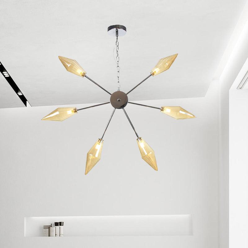 6/9/12 Lights Chandelier Lamp Industrial Sputnik Ceiling Light - Rebooters