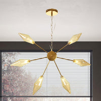 6/9/12 Lights Chandelier Lamp Industrial Sputnik Ceiling Light - Rebooters