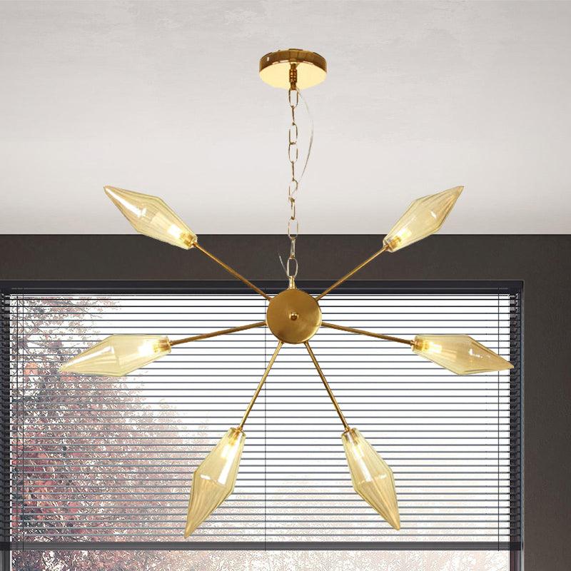 6/9/12 Lights Chandelier Lamp Industrial Sputnik Ceiling Light - Rebooters