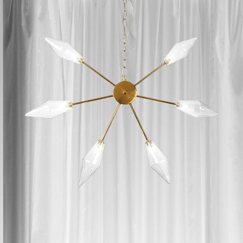 6/9/12 Lights Chandelier Lamp Industrial Sputnik Ceiling Light - Rebooters