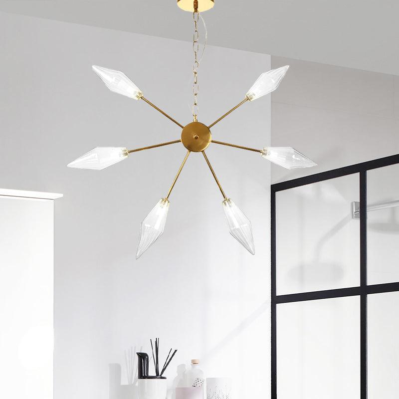 6/9/12 Lights Chandelier Lamp Industrial Sputnik Ceiling Light - Rebooters