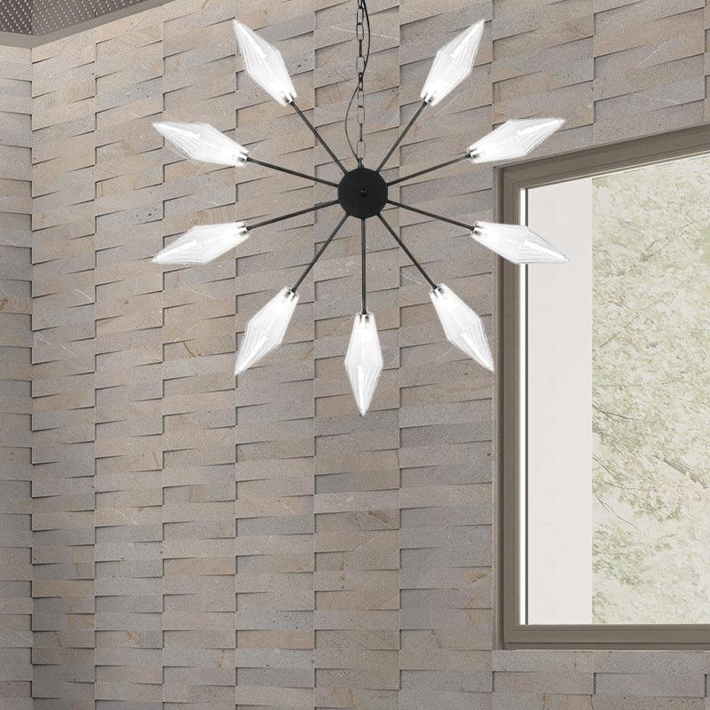 6/9/12 Lights Chandelier Lamp Industrial Sputnik Ceiling Light - Rebooters