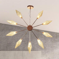 6/9/12 Lights Chandelier Lamp Industrial Sputnik Ceiling Light - Rebooters