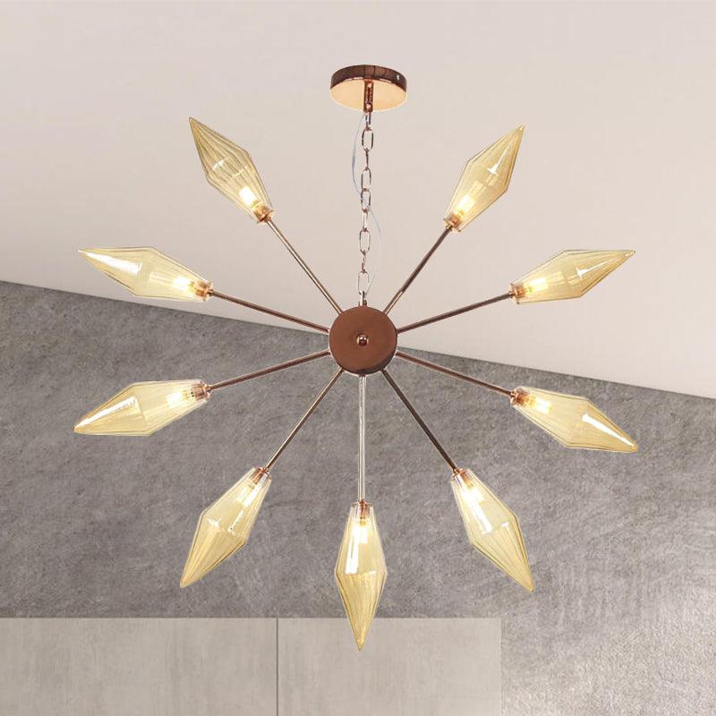 6/9/12 Lights Chandelier Lamp Industrial Sputnik Ceiling Light - Rebooters