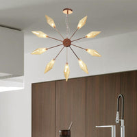 6/9/12 Lights Chandelier Lamp Industrial Sputnik Ceiling Light - Rebooters