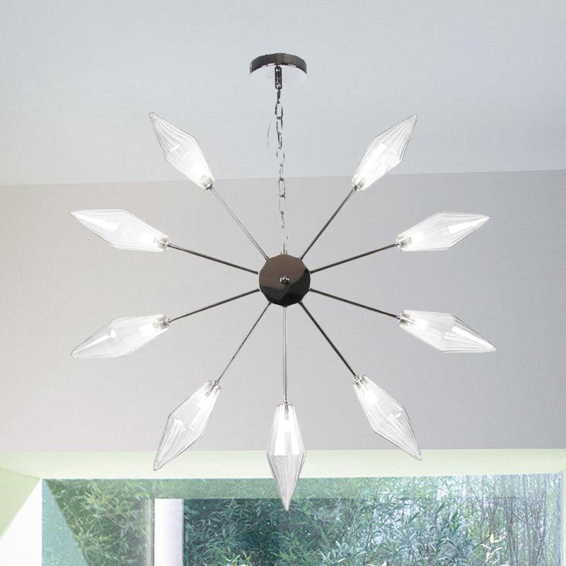 6/9/12 Lights Chandelier Lamp Industrial Sputnik Ceiling Light - Rebooters