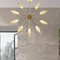 6/9/12 Lights Chandelier Lamp Industrial Sputnik Ceiling Light - Rebooters