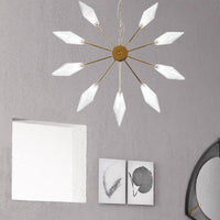 6/9/12 Lights Chandelier Lamp Industrial Sputnik Ceiling Light - Rebooters