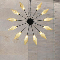 6/9/12 Lights Chandelier Lamp Industrial Sputnik Ceiling Light - Rebooters