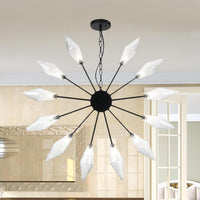 6/9/12 Lights Chandelier Lamp Industrial Sputnik Ceiling Light - Rebooters