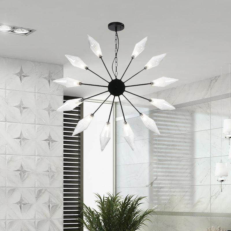 6/9/12 Lights Chandelier Lamp Industrial Sputnik Ceiling Light - Rebooters