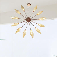 6/9/12 Lights Chandelier Lamp Industrial Sputnik Ceiling Light - Rebooters