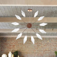 6/9/12 Lights Chandelier Lamp Industrial Sputnik Ceiling Light - Rebooters