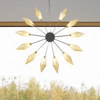 6/9/12 Lights Chandelier Lamp Industrial Sputnik Ceiling Light - Rebooters