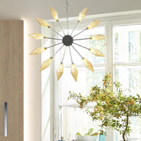 6/9/12 Lights Chandelier Lamp Industrial Sputnik Ceiling Light - Rebooters