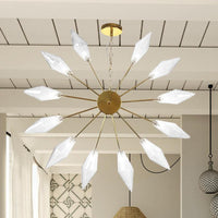 6/9/12 Lights Chandelier Lamp Industrial Sputnik Ceiling Light - Rebooters