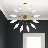 6/9/12 Lights Chandelier Lamp Industrial Sputnik Ceiling Light - Rebooters