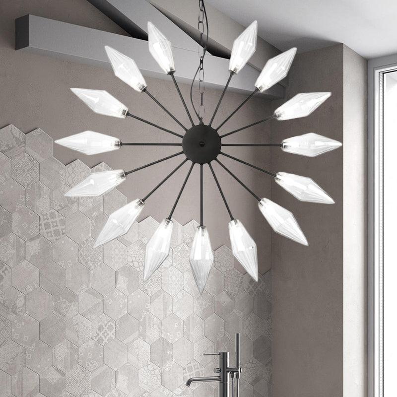 6/9/12 Lights Chandelier Lamp Industrial Sputnik Ceiling Light - Rebooters