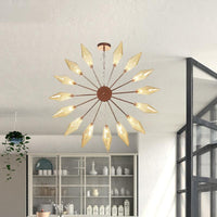 6/9/12 Lights Chandelier Lamp Industrial Sputnik Ceiling Light - Rebooters