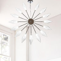6/9/12 Lights Chandelier Lamp Industrial Sputnik Ceiling Light - Rebooters