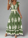 Elegant Women's Maxi Dress with Flowy Bohemian Style Rebooters Maxi Women's Dresses
