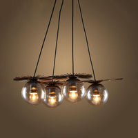 4 Bulbs Ceiling Chandelier Industrial Coffee House Pendant Light Fixture - Rebooters