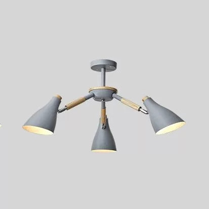 Rotatable Metal Bottle Chandelier 3 Lights Nordic Stylish Light - Rebooters