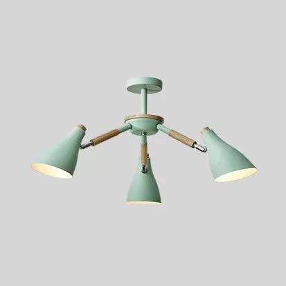 Rotatable Metal Bottle Chandelier 3 Lights Nordic Stylish Light - Rebooters