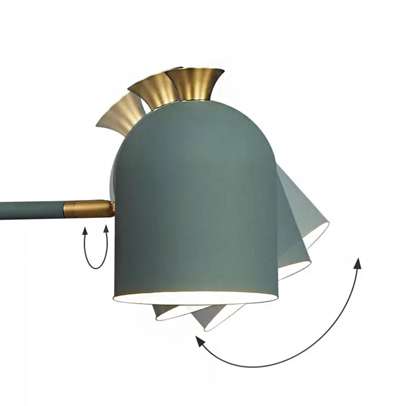 Rotatable Macaron Style Hanging Light Cup Shade Chandelier - Rebooters