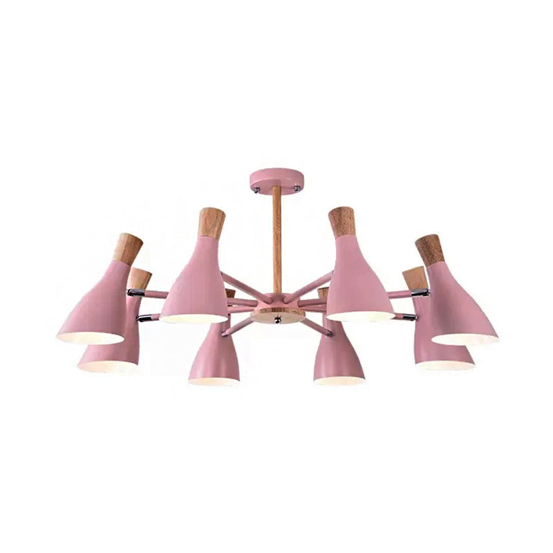 Rotatable Bottle Shape Chandelier Kids Metal Suspension Light - Rebooters