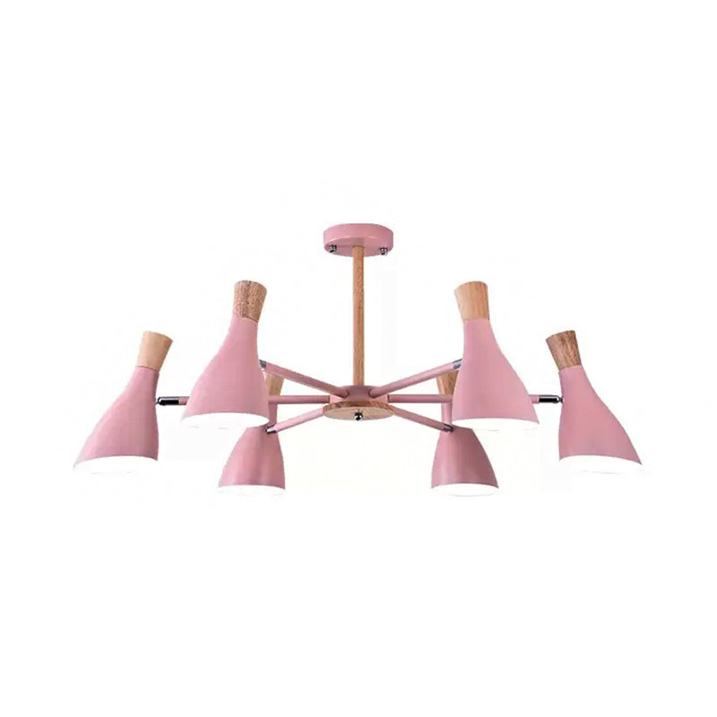 Rotatable Bottle Shape Chandelier Kids Metal Suspension Light - Rebooters